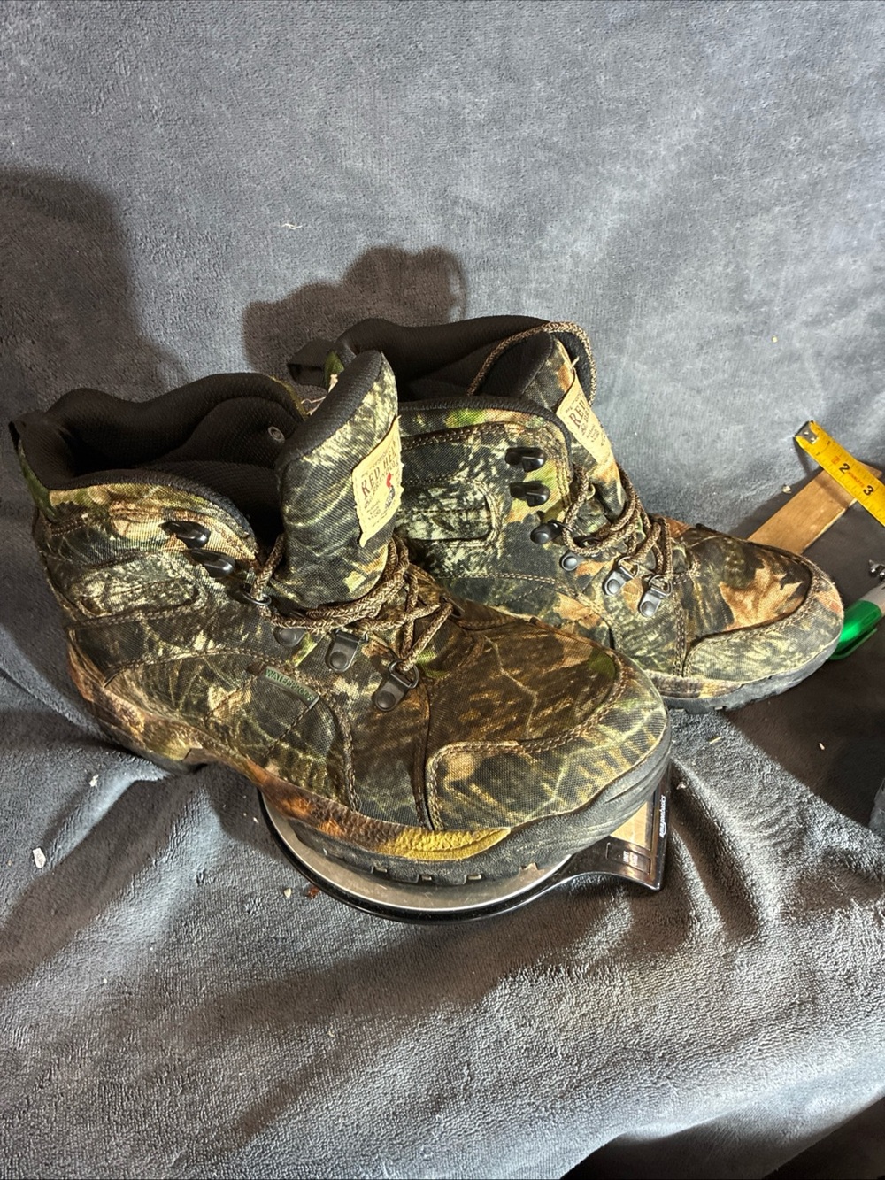 RedHead Timber Buck Men’s Hunting Boots Size 11.5 M Waterproof Camo